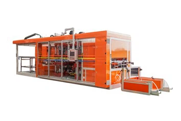 Machine automatique de thermoformage de plastique multi-stations